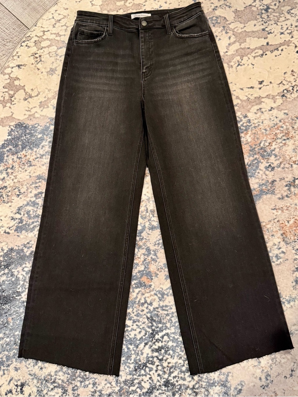 Flying Monkey Black Wide Leg Jeans Size 30